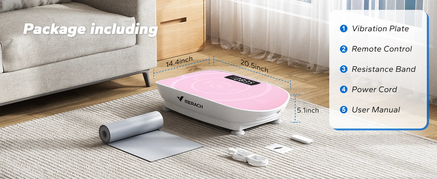 MERACH Vibration Plate Exercise Machine