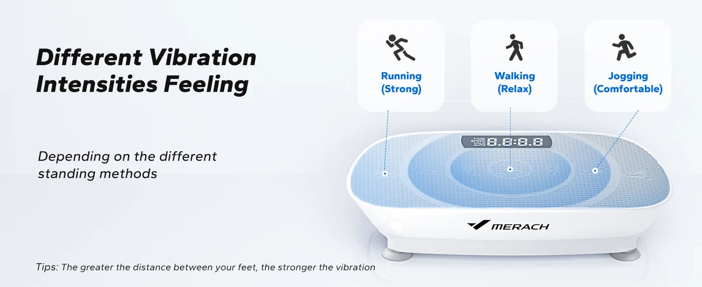MERACH Vibration Plate Exercise Machine