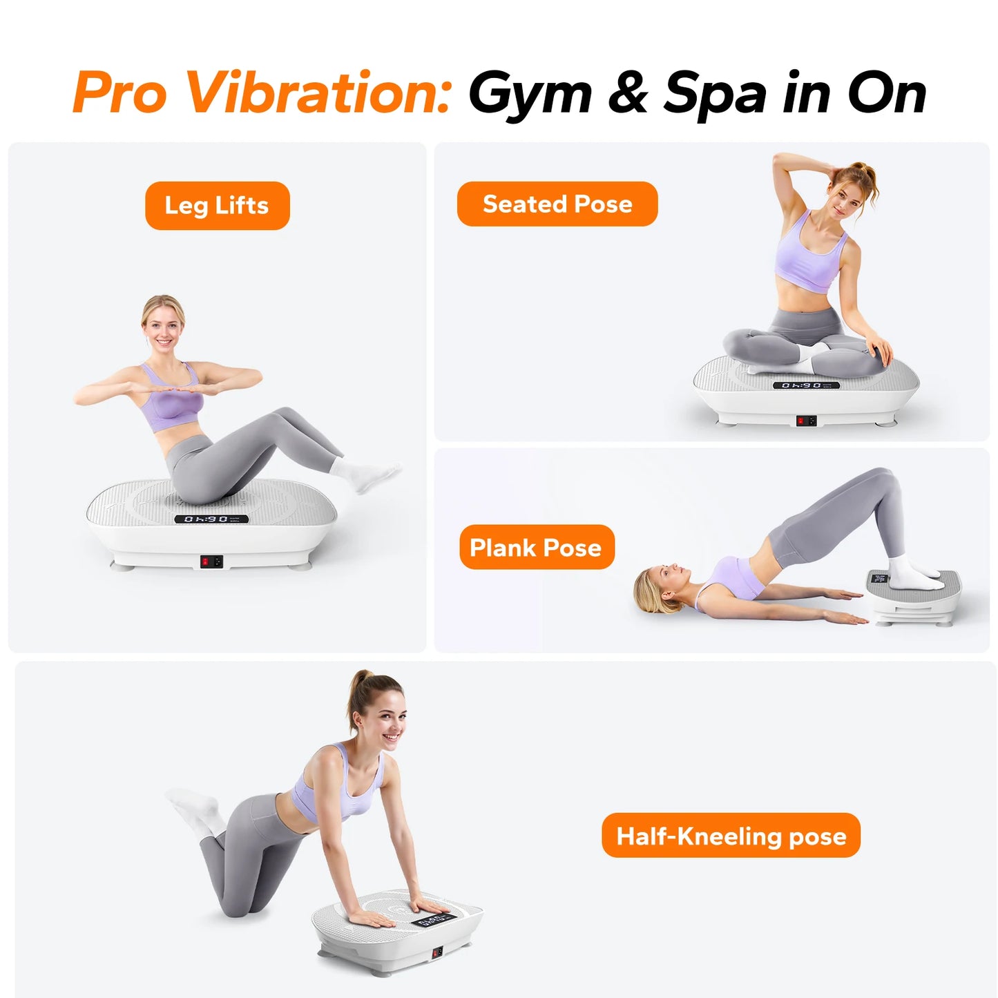 MERACH Vibration Plate Exercise Machine