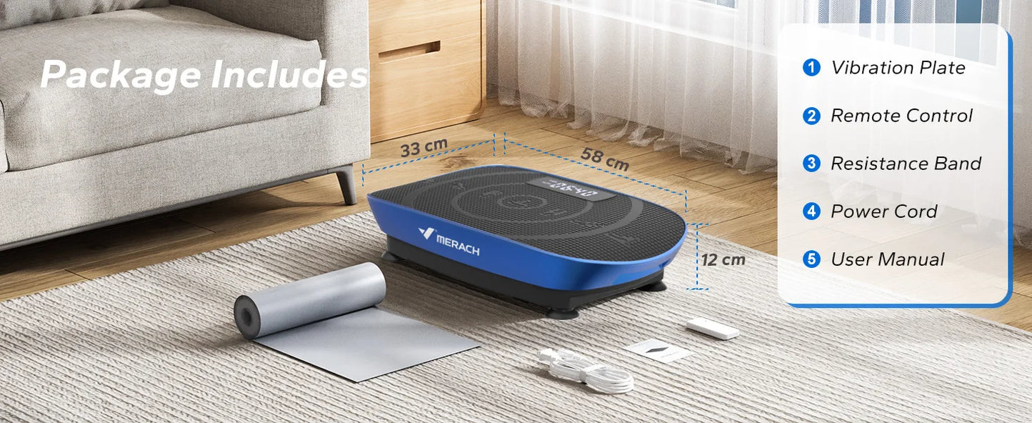 MERACH Vibration Plate Exercise Machine