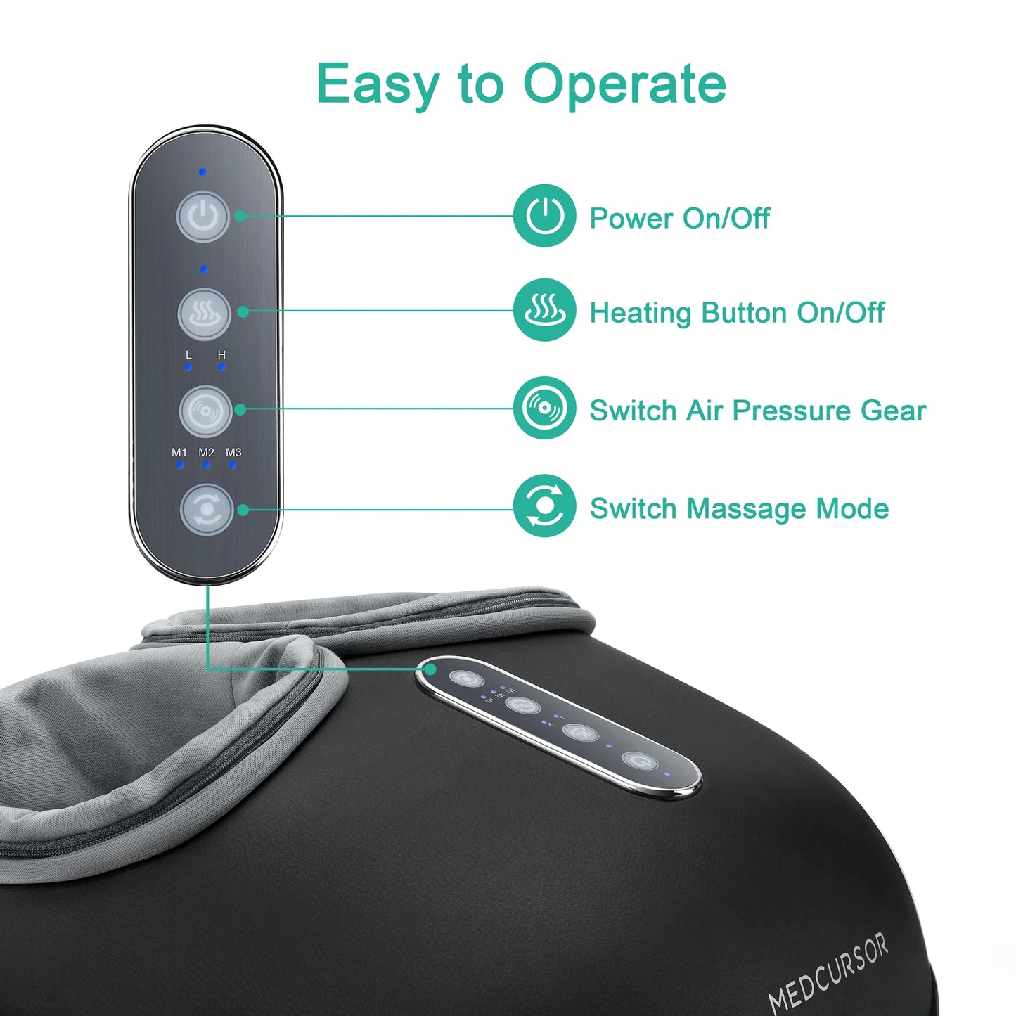 MEDCURSOR Shiatsu Foot Massager