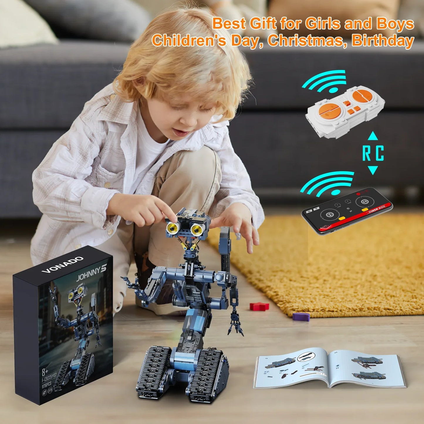 Robot Building Blocks Set