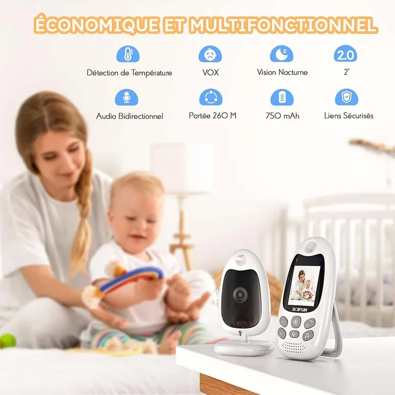BOIFUN Baby Monitor with Camera